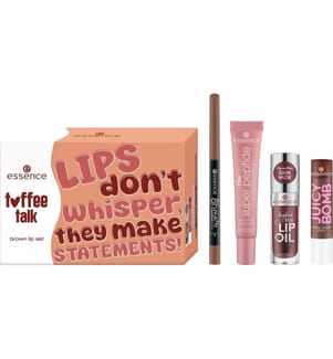 essence - Toffee Talk Brown Lip Set 01