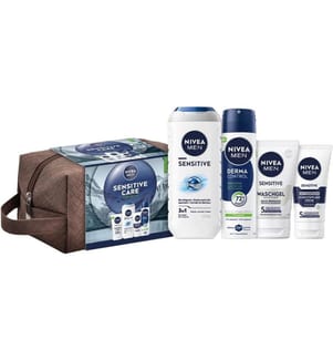 NIVEA MEN - Geschenkset Sensitive Care 4-teilig