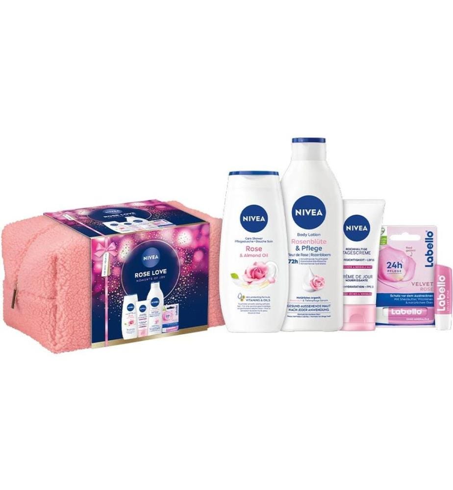 NIVEA - Geschenkset Rose Love 4-teilig