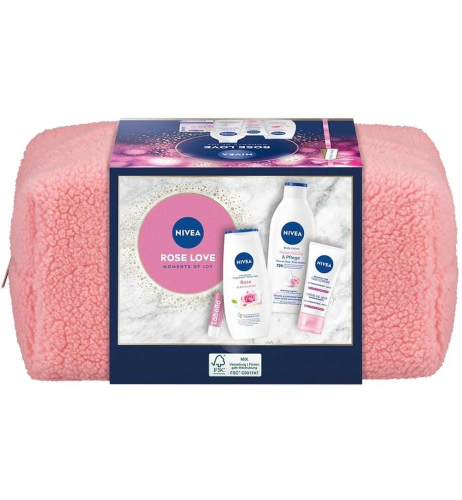 NIVEA - Geschenkset Rose Love 4-teilig