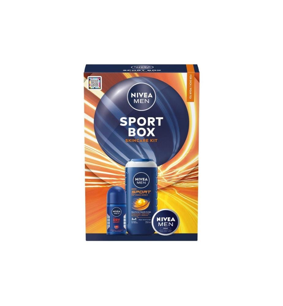 NIVEA MEN - Geschenkset Sport Box 3-teilig