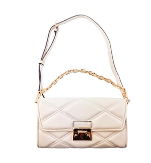 Serena Schultertasche - Creme