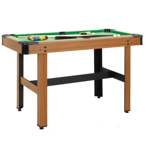Billardtisch 4 Fuss 122×61×76 cm Braun