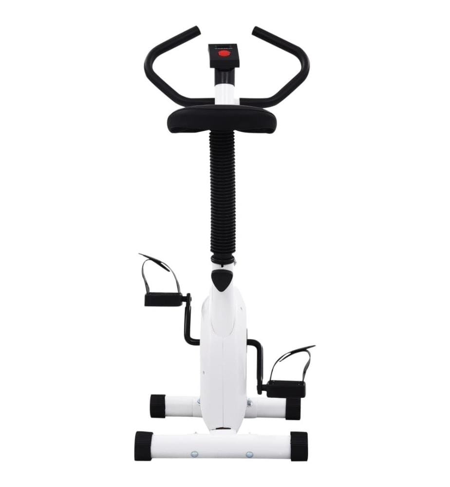 Heimtrainer mit Gurtwiderstand Weiss