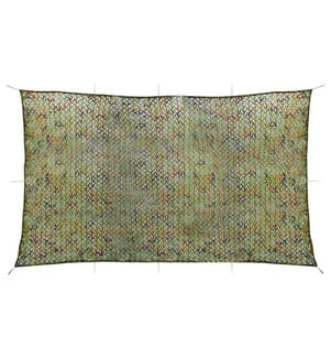 Tarnnetz mit Aufbewahrungstasche 2x6 m Grün