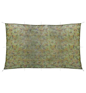 Tarnnetz mit Aufbewahrungstasche 2x8 m Grün