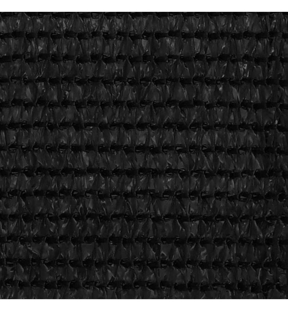 Zeltteppich 250x450 cm Schwarz