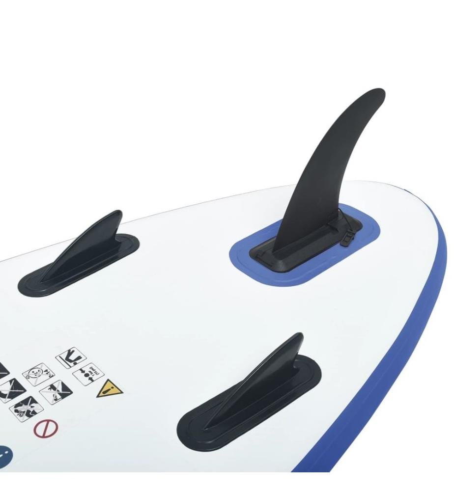 Ensemble de planches SUP gonflables Bleu et blanc