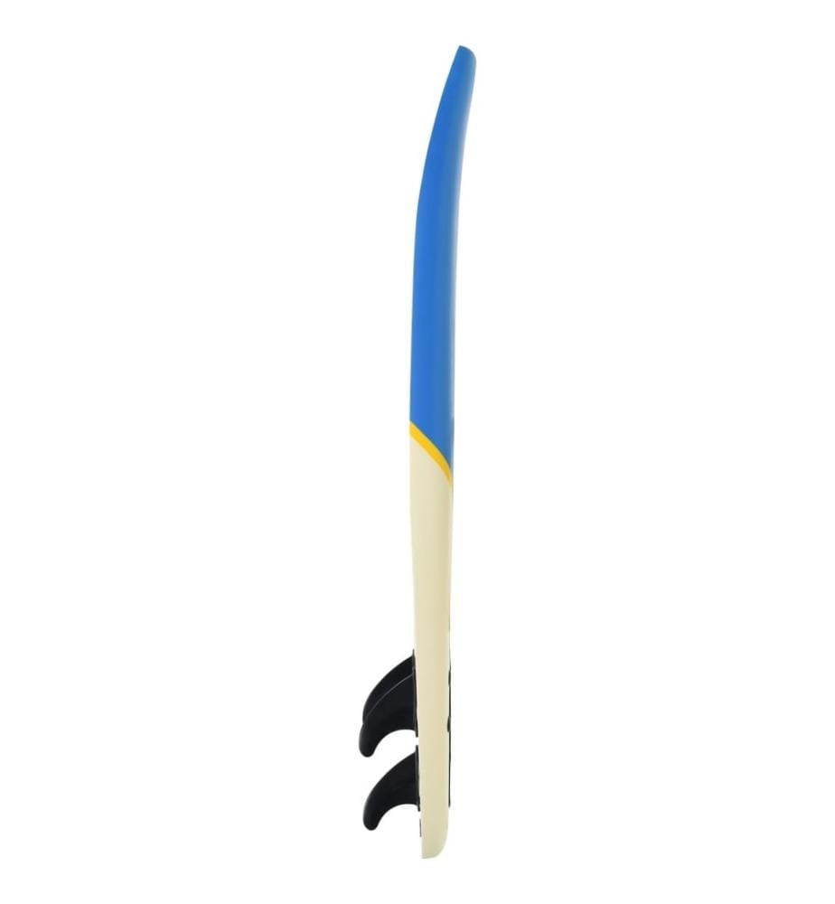 Surfbrett 170 cm Blau und Creme