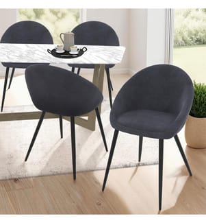 4er-Set Stühle Dory - Grau