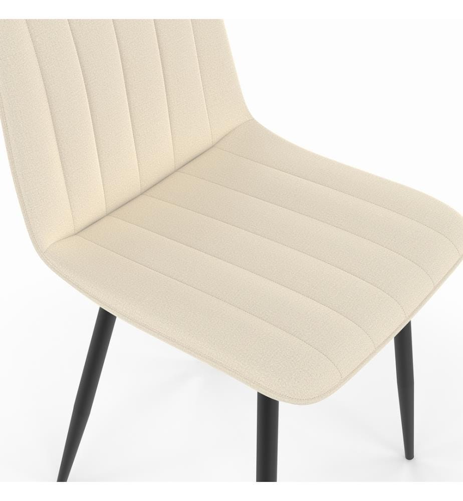 Lot de 6 Chaises Fiona - Beige