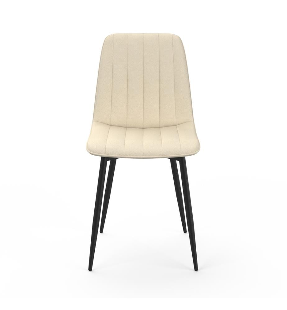 Lot de 6 Chaises Fiona - Beige