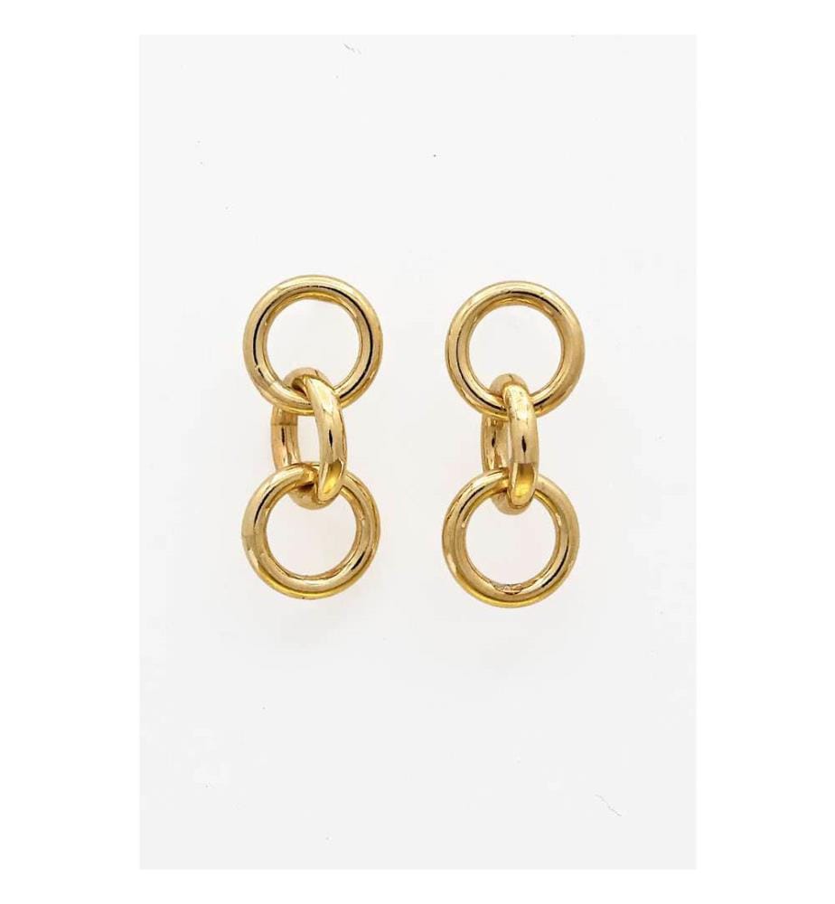 Boucles d'Oreilles Licia Argent 925/1000 Doré