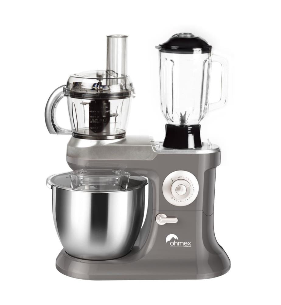 Multifunctional food processor 6.5L, chopper: 1.5L, blender: 0.8L