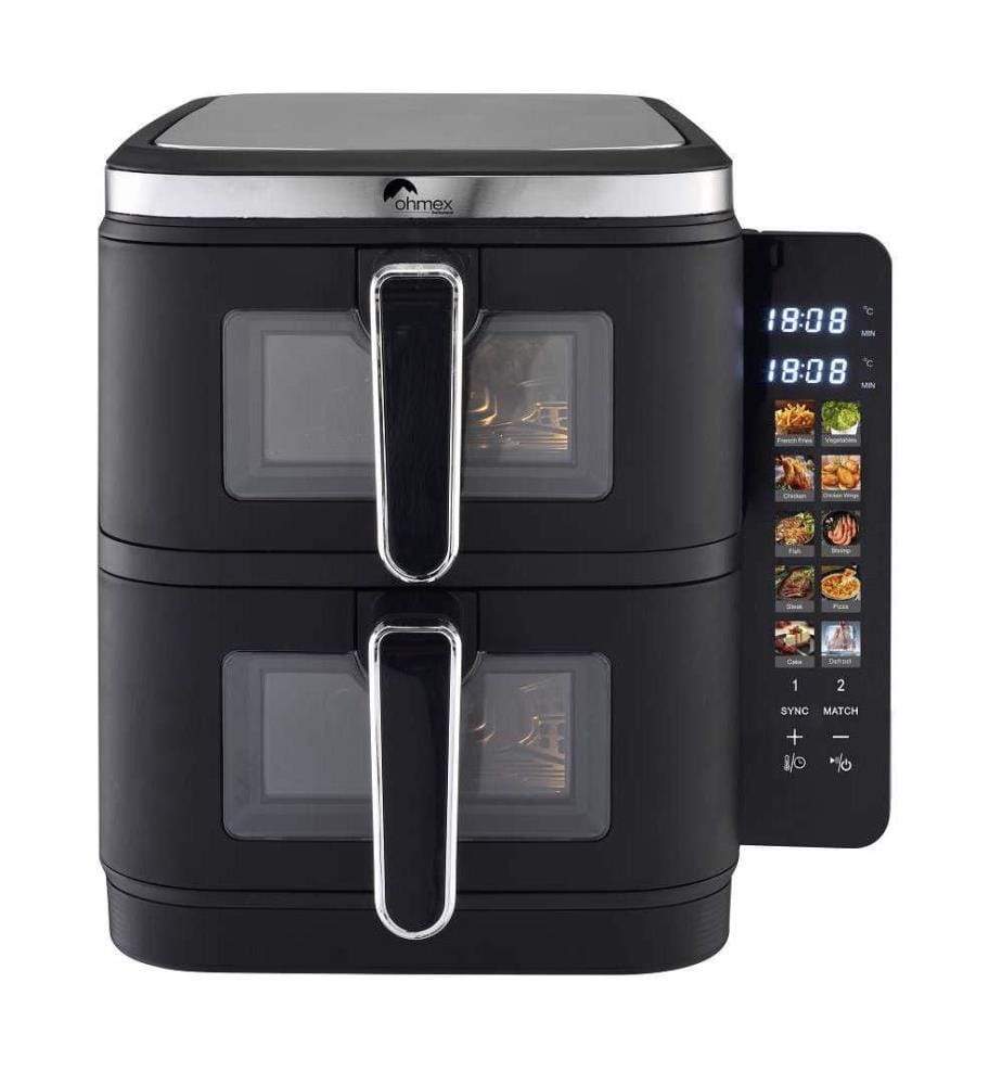 Friteuse à air double 2 x 5.5L
