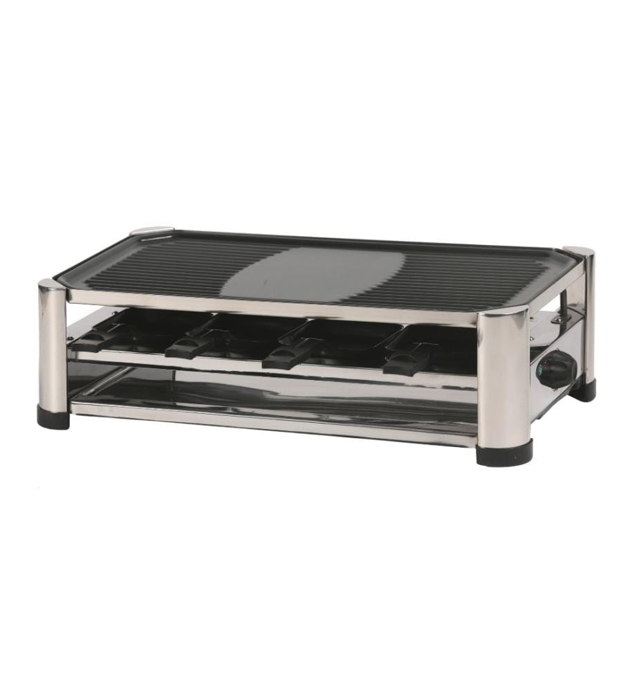 Raclette/Pancake/Grill 4 en 1, 8 personnes - 1500 W