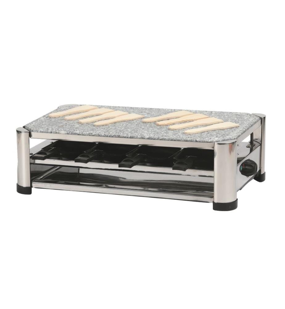 Raclette/Pancake/Grill 4 en 1, 8 personnes - 1500 W