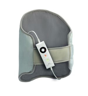 IntelliHeat Rückenheizkissen, 61 × 38 cm, 5 Stufen, 3-Stunden-Stopp - Grau