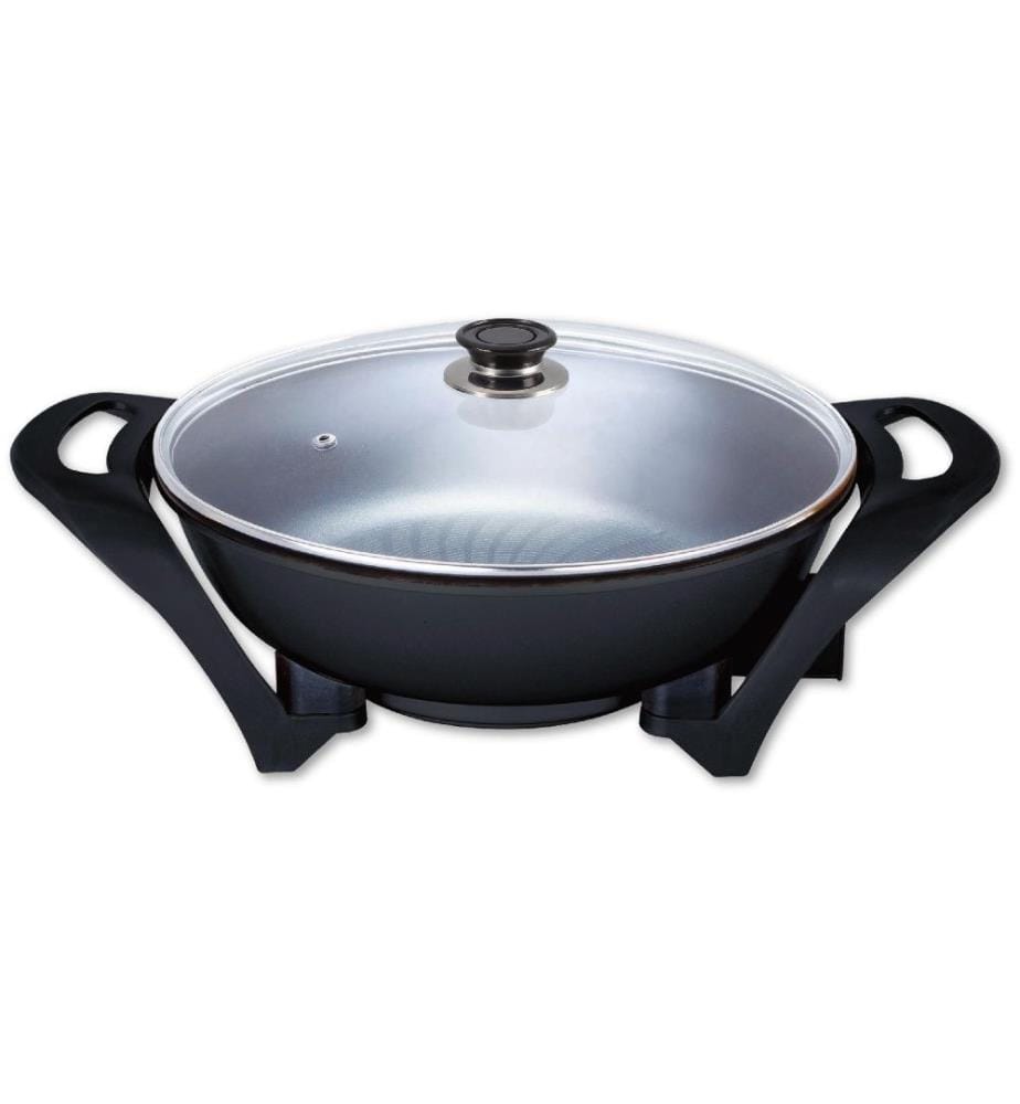 Electric wok 33 cm - Black