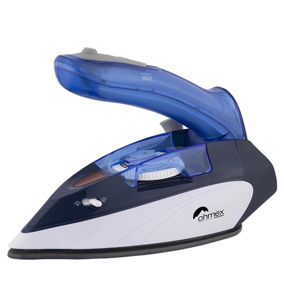 Cordless Steam Iron Ceramic Soleplate, Foldable 80Ml, 8-15G/Min, 1000W