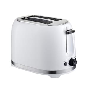2-Scheiben-Toaster - weiss Auftaufunktion, weiss - 750-800 W