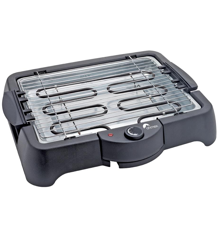 Elektrischer Barbecue-Grill Rechteckig 1801, 1250 - 2000 W - Schwarz