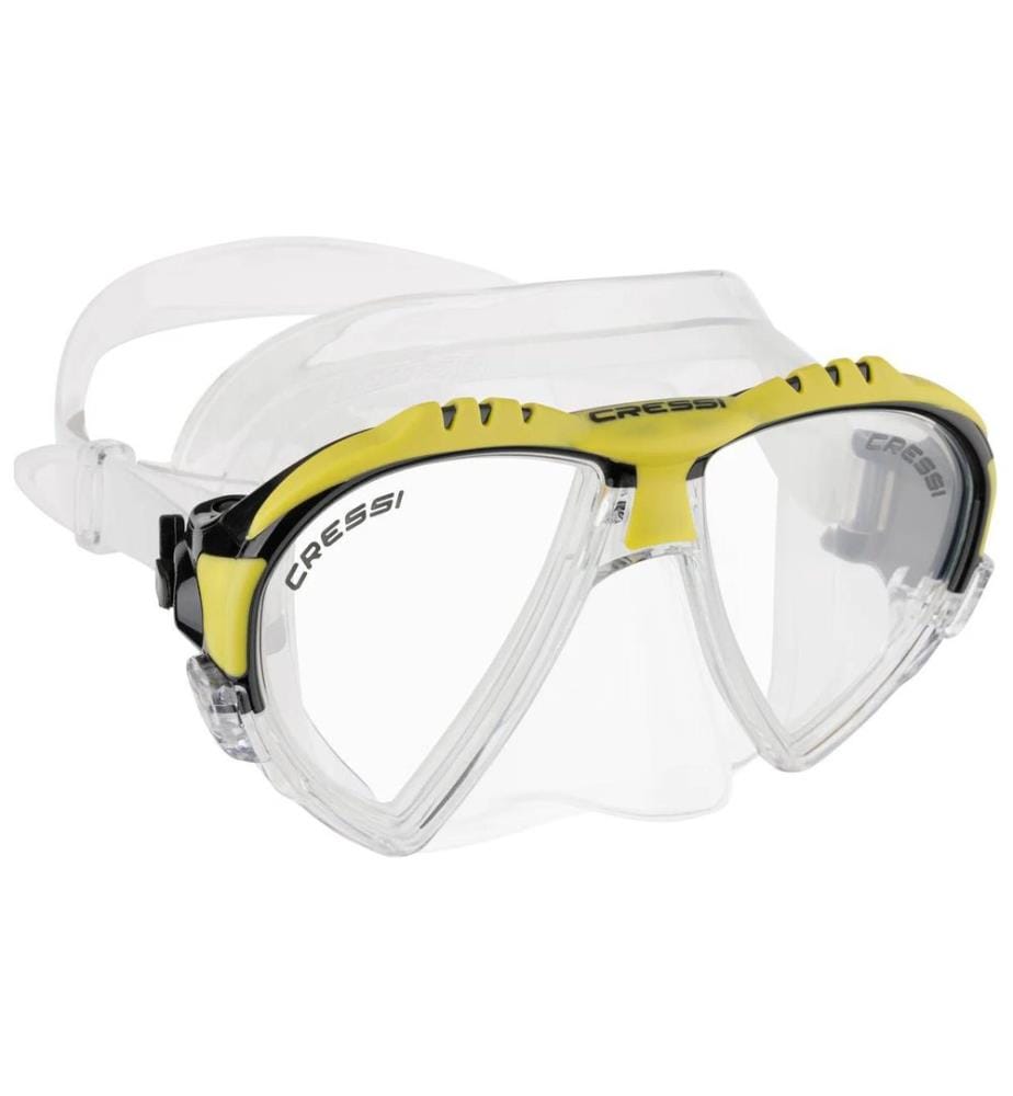 CRESSI - Masque de plongée Matrix Clair/Jaune