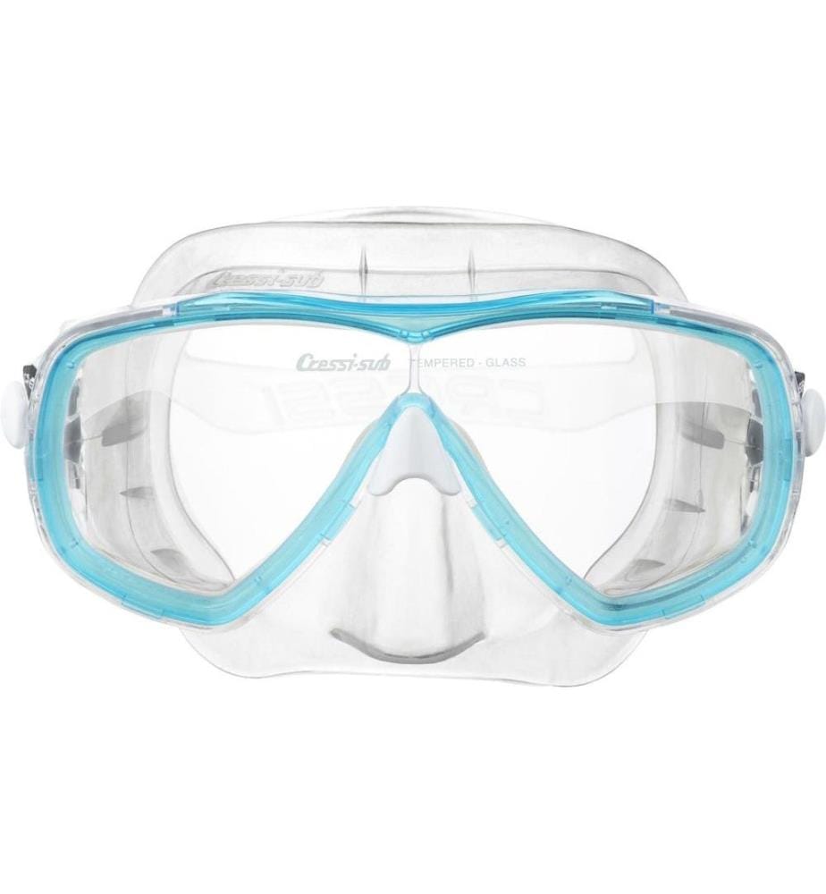 CRESSI - Masque de plongée Estrella Clear/Aquamarine