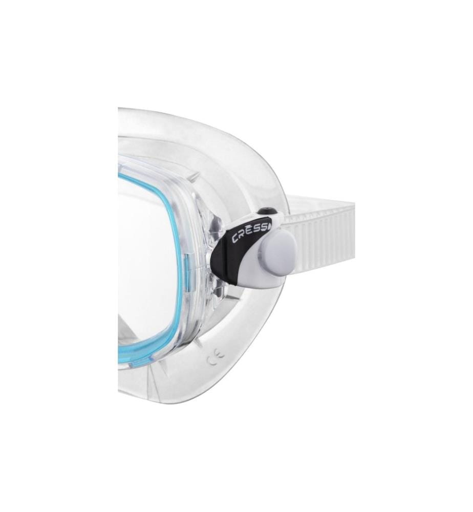 CRESSI - Masque de plongée Estrella Clear/Aquamarine