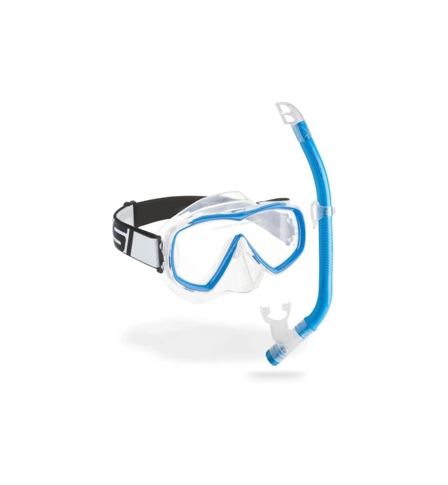 CRESSI - Estrella Junior + Top Snorkel Combo Blue