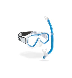 CRESSI - Estrella Junior + Top Snorkel Combo Blue