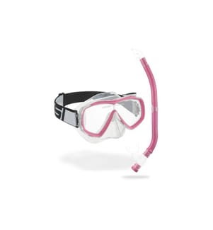 CRESSI - Estrella Junior + Top Snorkel Combo Pink