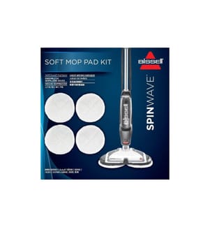 BISSELL - Wischbezug Spin Wave Soft 4 Stück