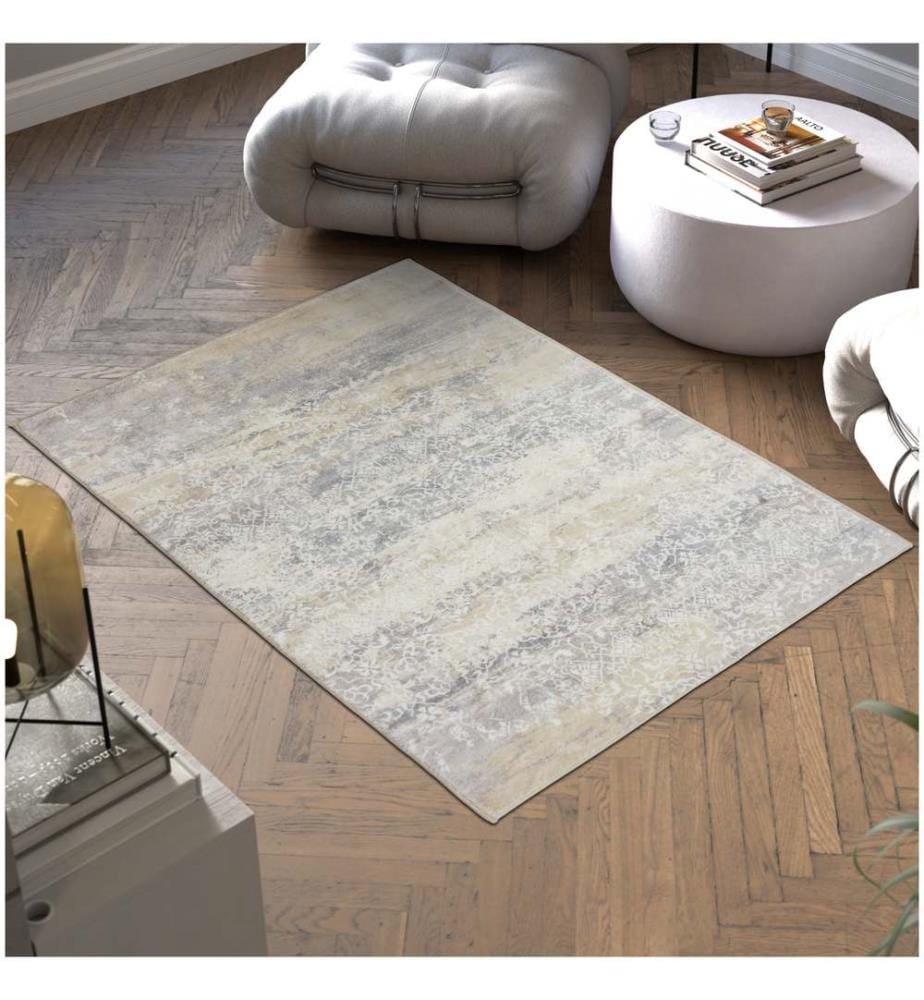 Washable Rug Dalia - various sizes, faded pattern, easy-care short pile, non-slip - 120 x 170 cm
