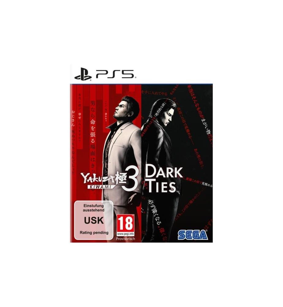 SEGA - Yakuza Kiwami 3 et Dark Ties (Boîte)