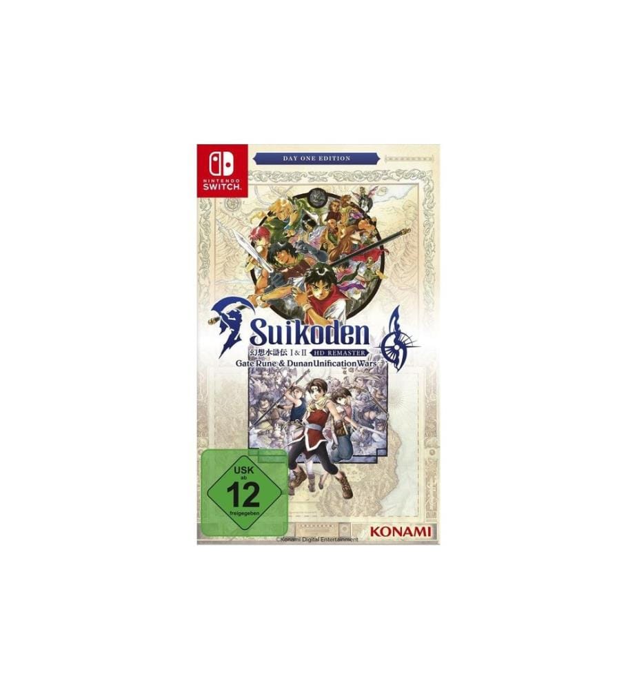 KONAMI - Suikoden 1 + 2 HD Remaster – Day 1 Edition [NSW] (F) (Boîte)