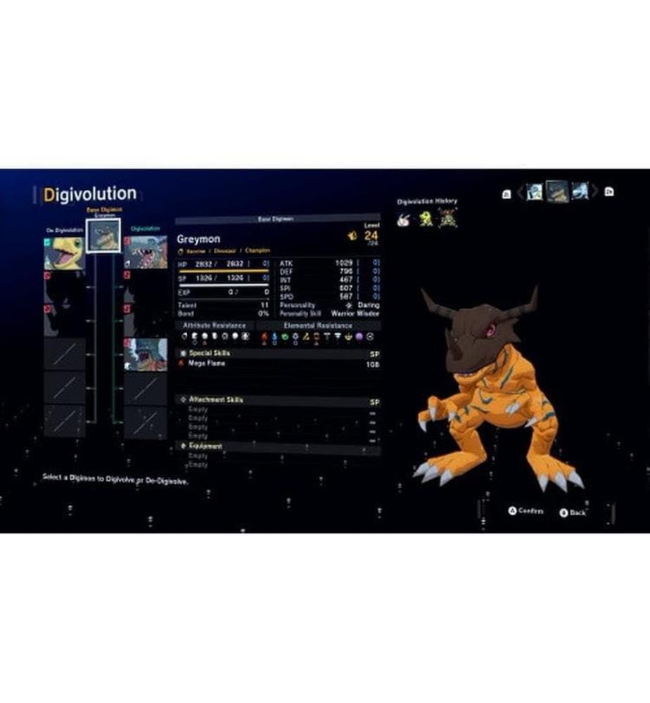 Bandai Namco Digimon Story : Time Stranger (carte-clé de jeu)