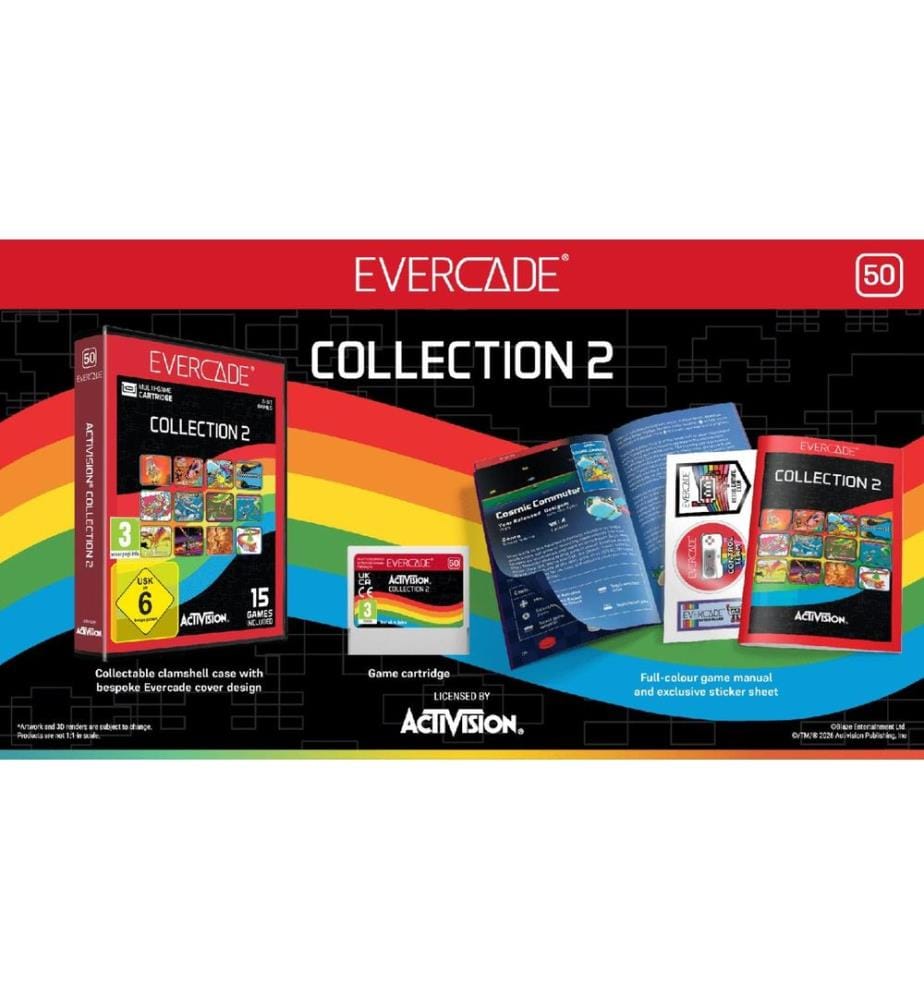 Blaze Evercade Activision Collection 2 Cartr. DE,EN,FR,IT,ES (Box)