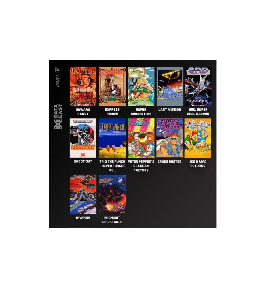 Blaze Evercade Data East Arcade 2 (Box)