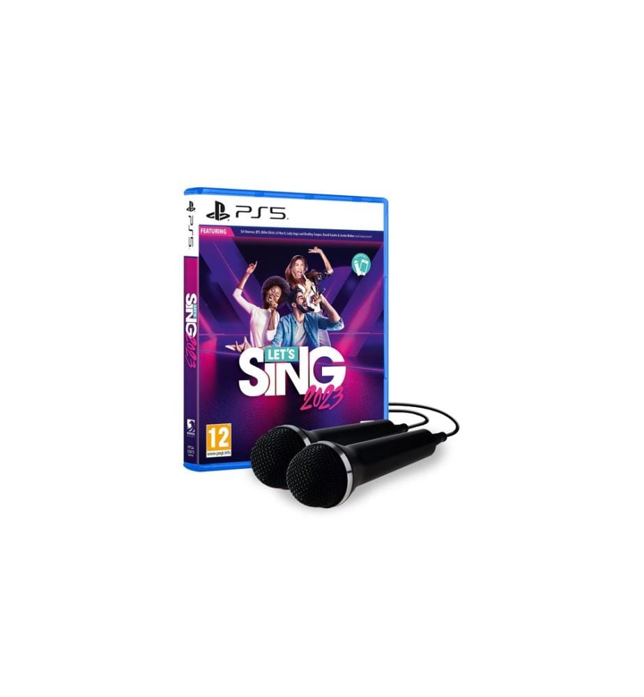 GAME Let's Sing 2023 + 2 micros