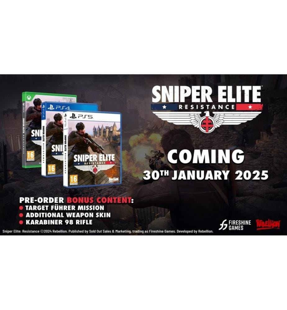 CentreSoft Sniper Elite: Resistance (Boîte)