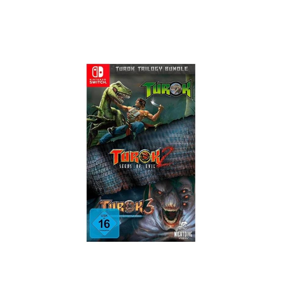 Atari Games Turok Trilogy Bundle [NSW] (D) (Box)