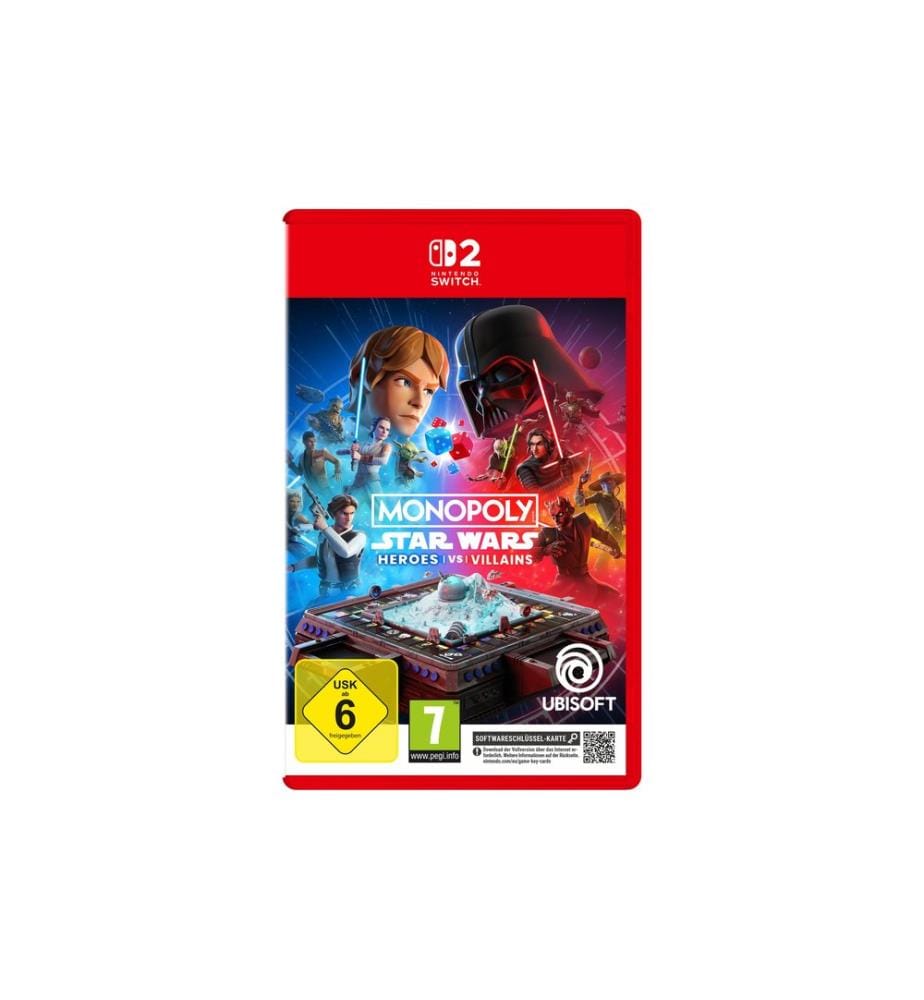 Ubisoft Monopoly: Star Wars Heroes vs Villains SW2 (Game-Key Card)