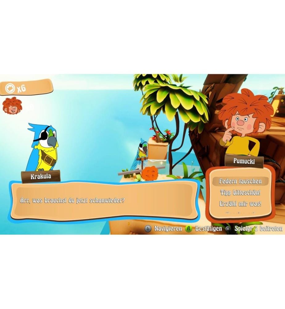 THQ Pumuckl et la couronne du roi pirate Switch (Boîte)