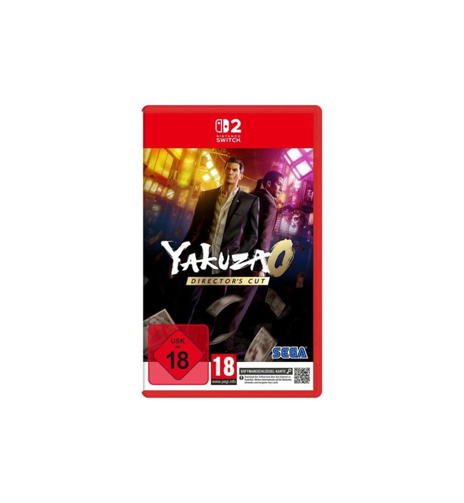 SEGA Yakuza 0 Director's Cut (Switch 2) (DE) (Carte clé de jeu)