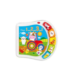 CHICCO - Jouets d'occupation Livre de la ferme des nombres