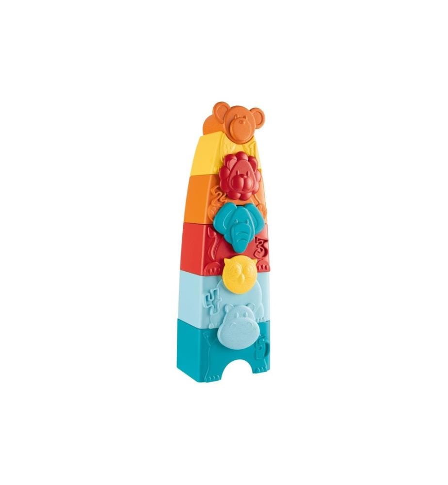 CHICCO - Jouet empilable Animaux Eco+