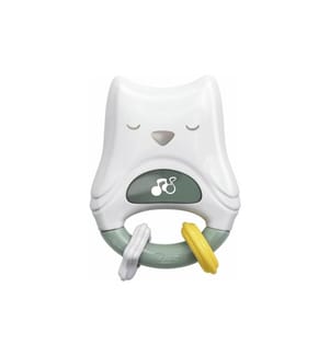 CHICCO - Hochet Hibou 2 en 1 jour et nuit