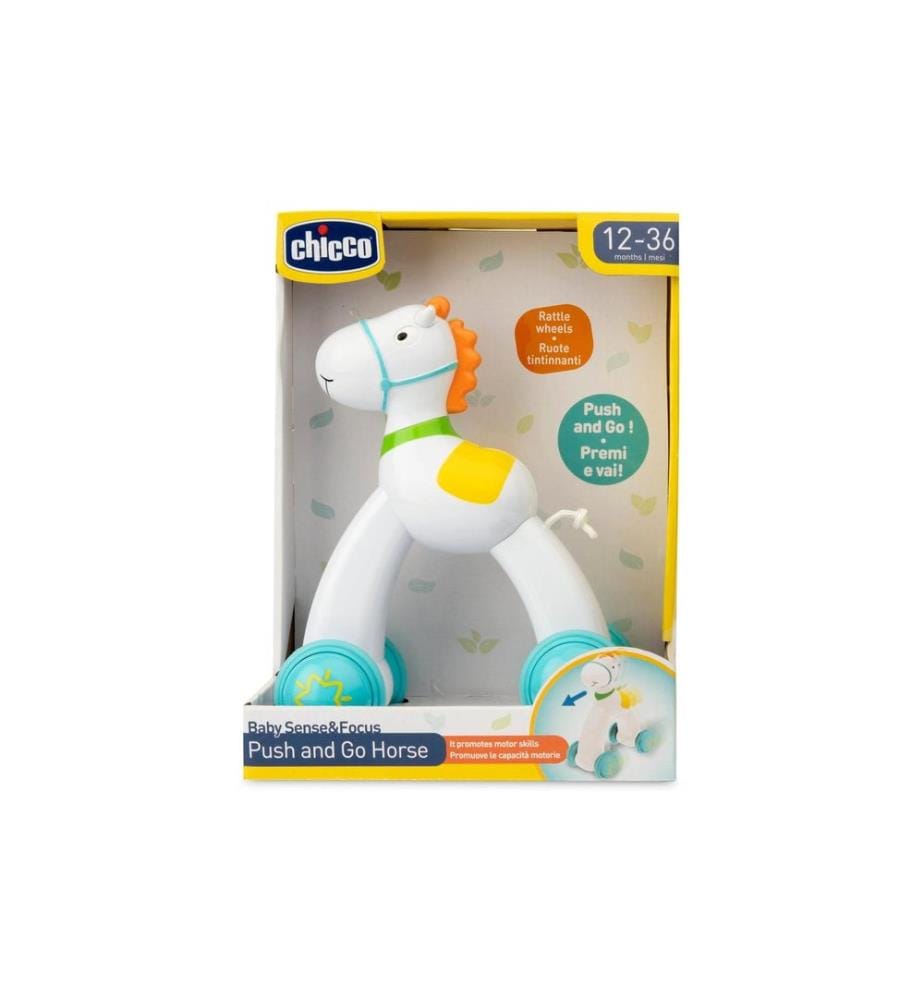 CHICCO - Jouets d'occupation Push and Go cheval
