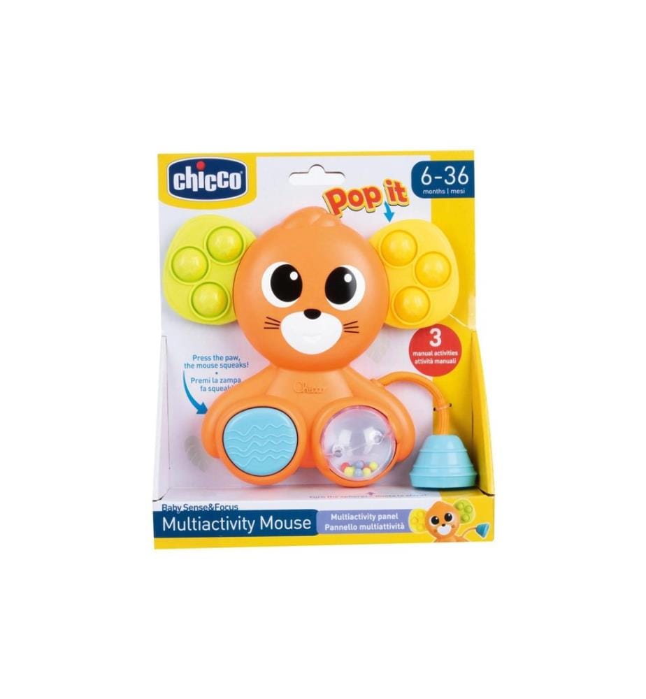 CHICCO - Jouets d'occupation Souris multi-activités